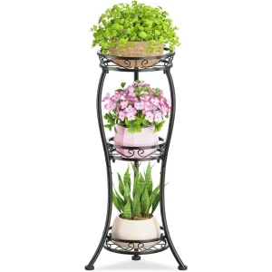 Three Tier Metal Plant Stand
